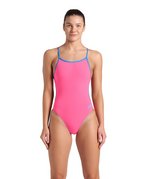 shocking pink-blue river