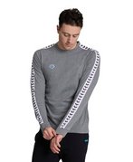 dark grey mel-white-black