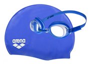 blue / clear / blue / white