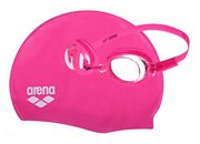 fuchsia / clear / fuchsia / white